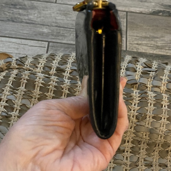 Miu Miu Glossy Black Clutch - Picture 2 of 7